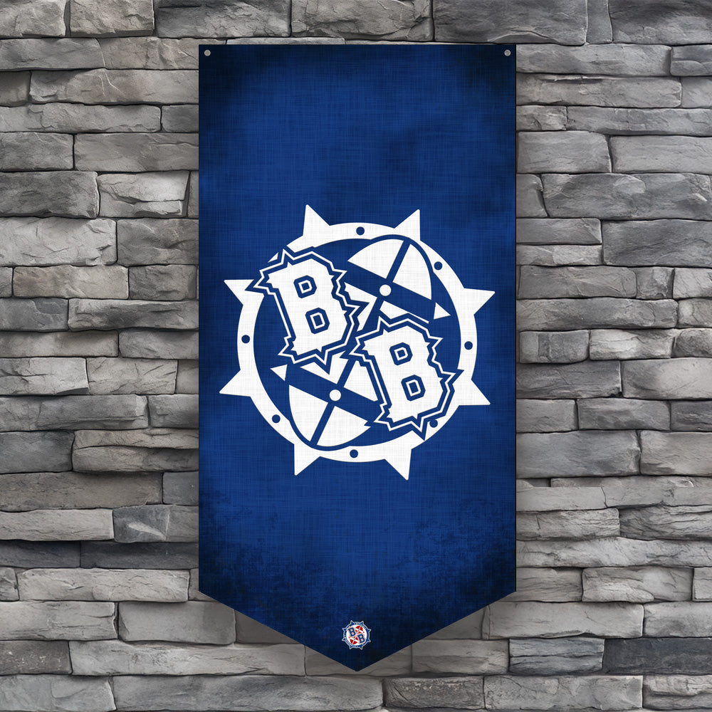 Blood Bowl Blue Logo Wall Banner