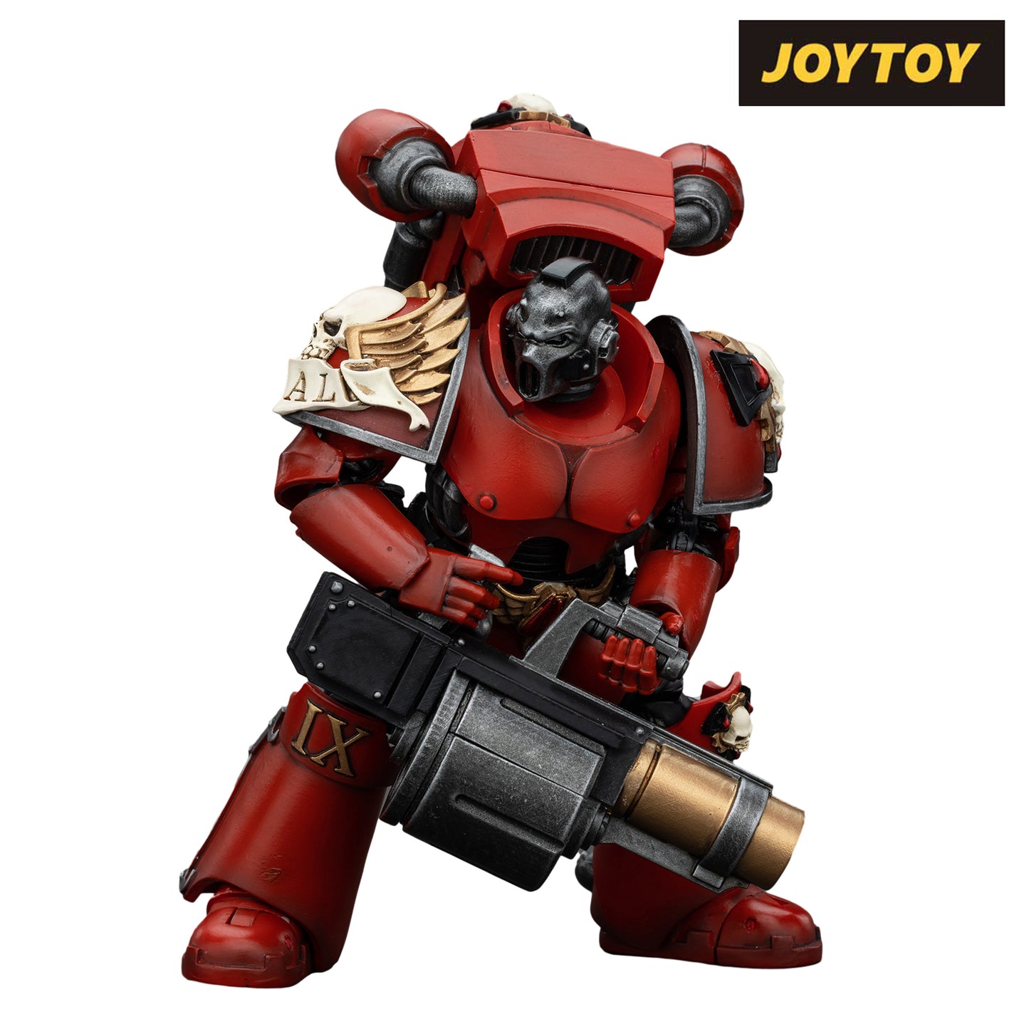 JoyToy Warhammer The Horus Heresy Action Figure - Blood Angels, Angel's Tears Erelim with Angel's Tears Grenade Launcher (1/18 Scale)