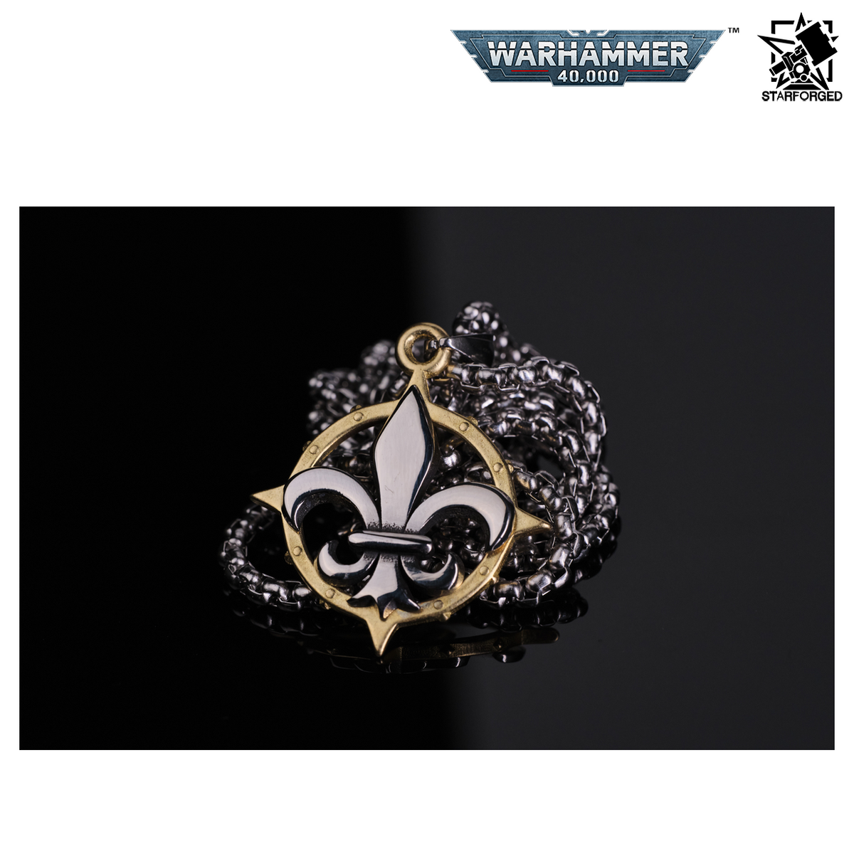 Starforged Warhammer 40,000 Adepta Sororitas Ordos Majoris Faith Necklace