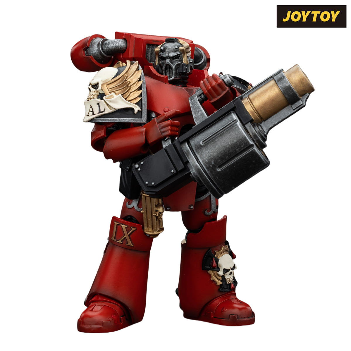 JoyToy Warhammer The Horus Heresy Action Figure - Blood Angels, Angel's Tears Arch-Erelim with Angel's Tears Grenade Launcher (1/18 Scale)