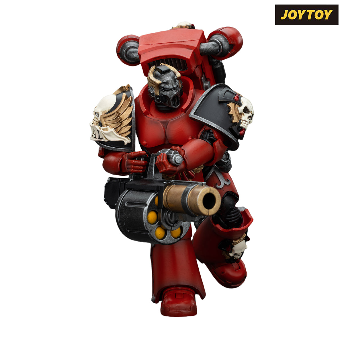 JoyToy Warhammer The Horus Heresy Action Figure - Blood Angels, Angel's Tears Arch-Erelim with Angel's Tears Grenade Launcher (1/18 Scale)