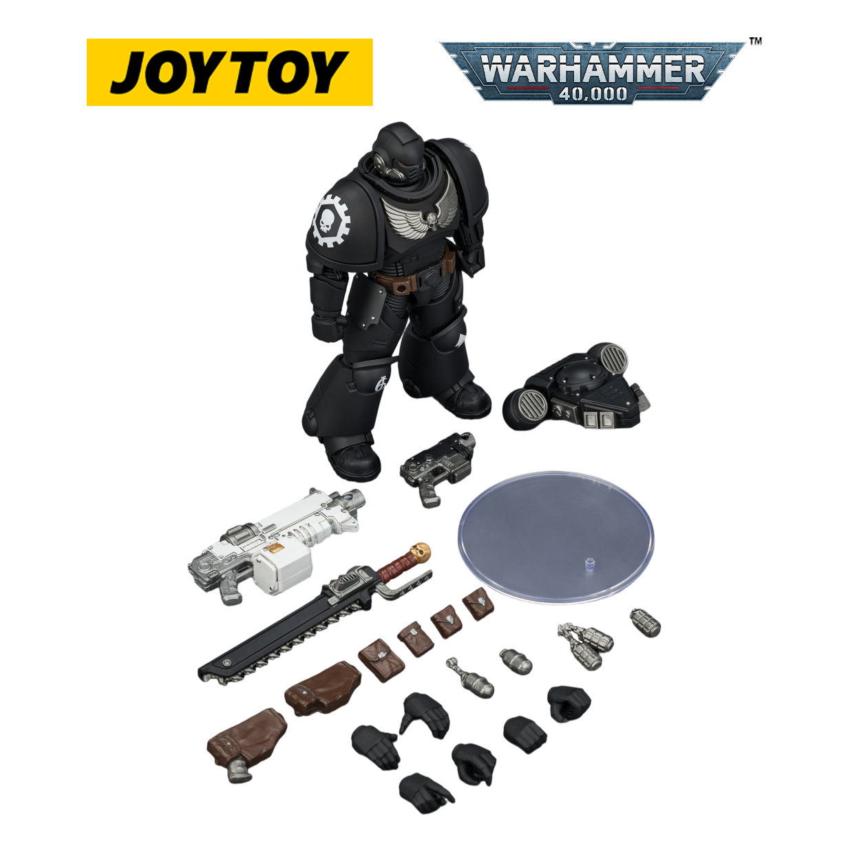 JOYTOY Warhammer 40,000 - Iron Hands, Intercessor (1/18 Scale)