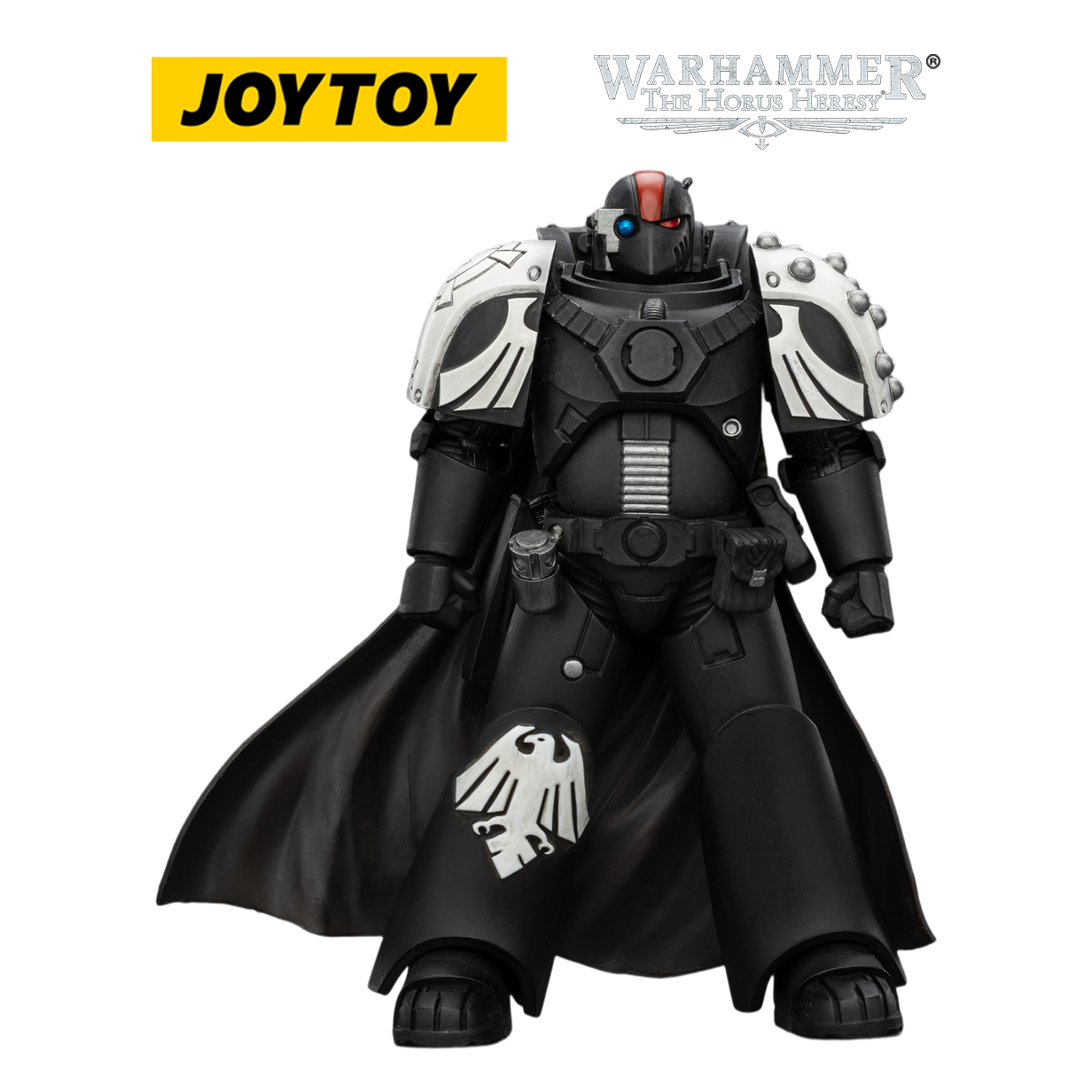 JOYTOY Warhammer The Horus Heresy - Raven Guard Mor Deythan Shade with Nemesis Bolt Rifle (1/18 Scale) Preorder