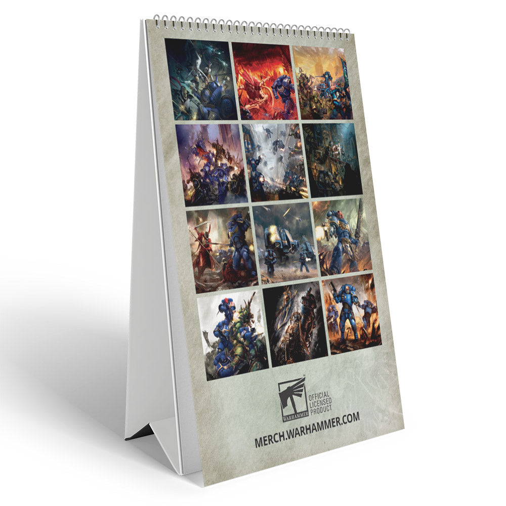 Ultramarines 2024 A5 Desk Calendar