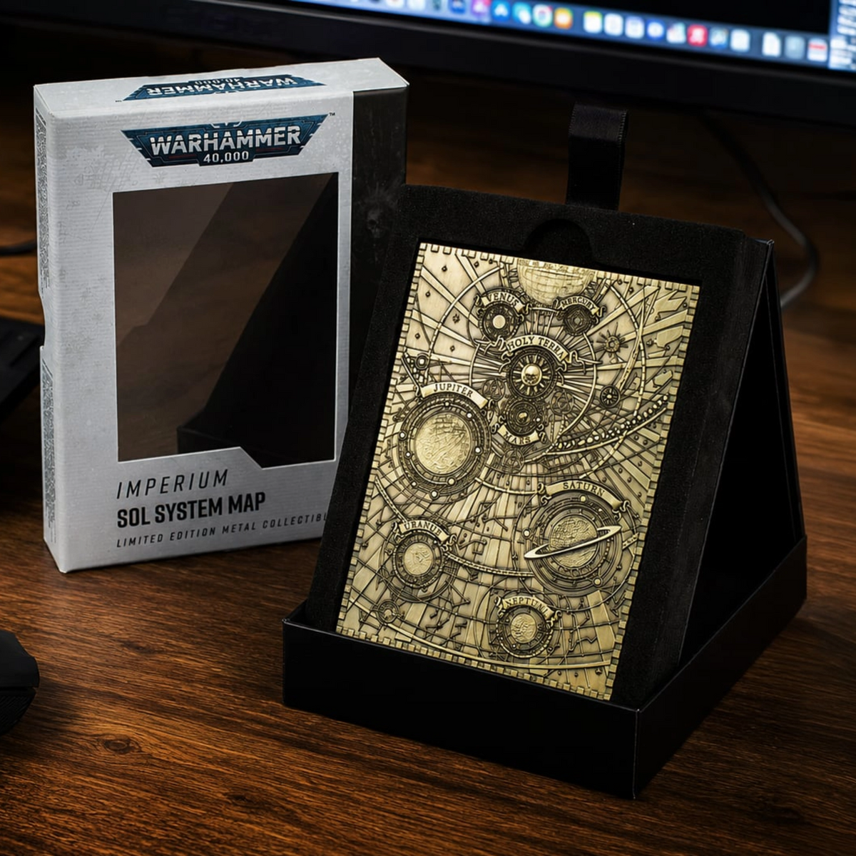 Warhammer 40,000: Sol System Metal Map Preorder