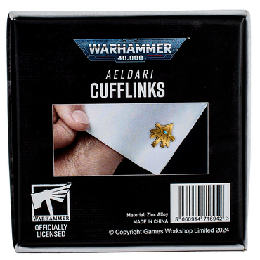 Warhammer 40,000: Aeldari Cufflinks