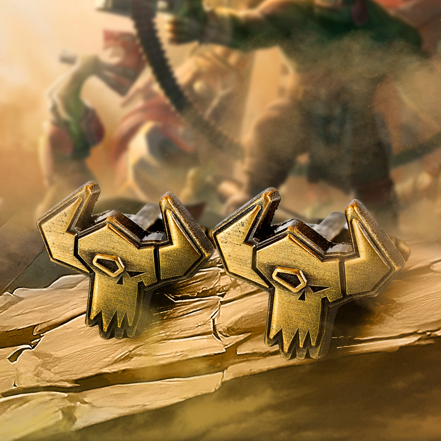 Warhammer 40,000: Orks Cufflinks