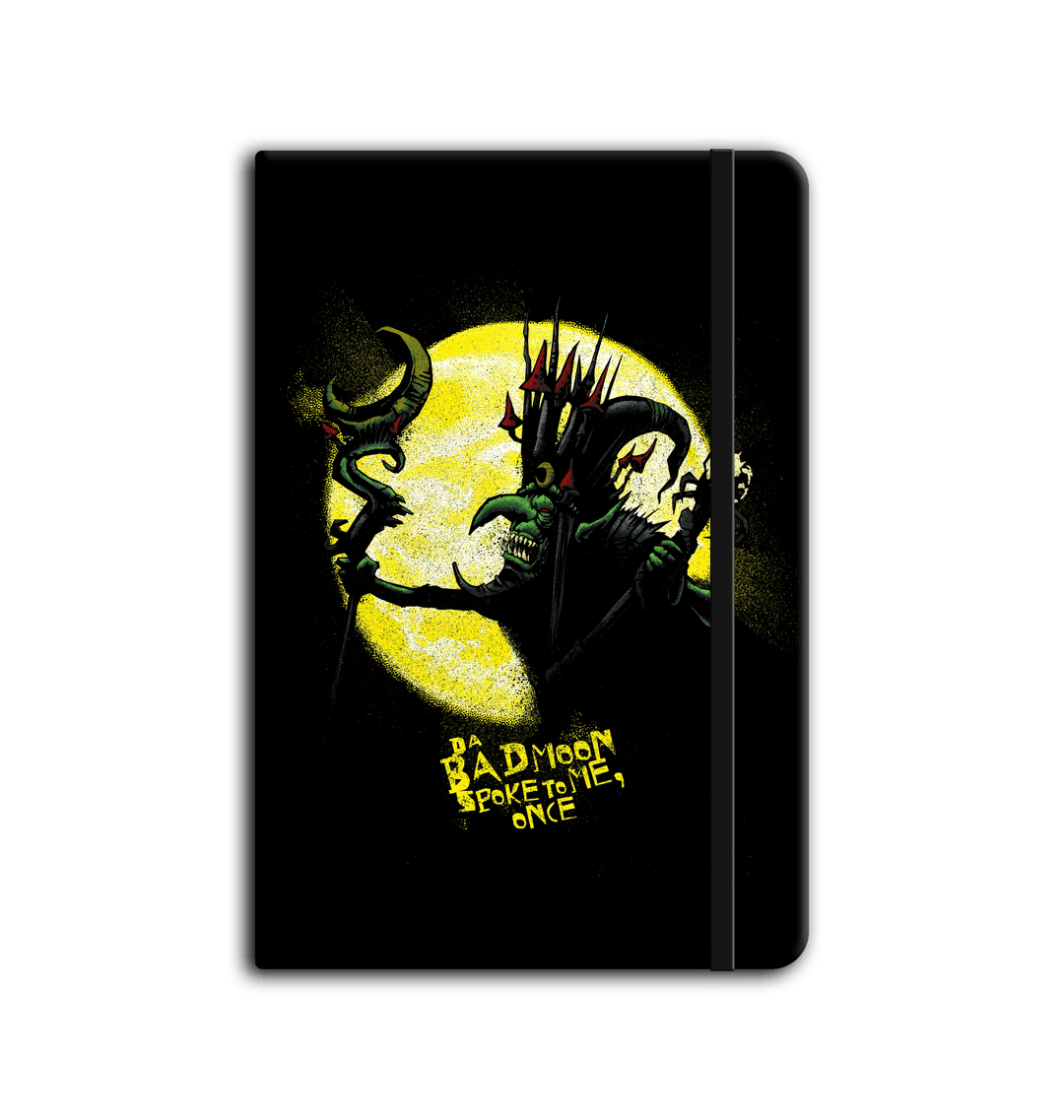 Black Notebook Front