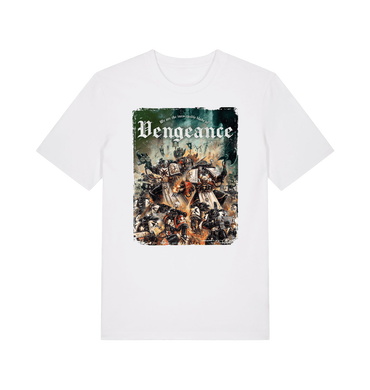 White Printed T-shirt Front