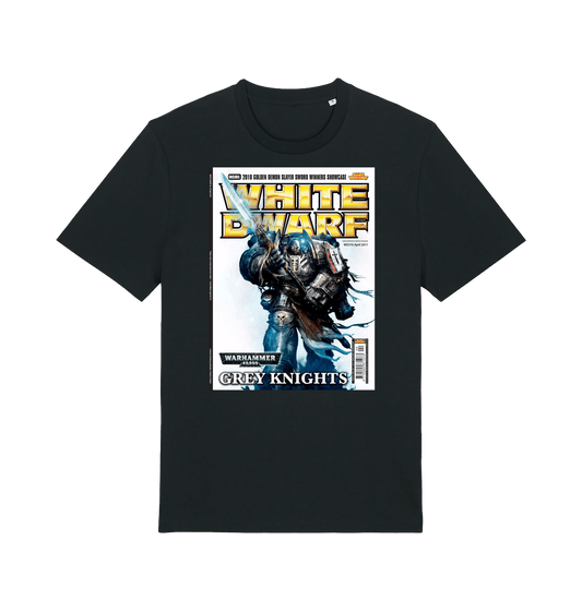 Black Printed T-shirt Front