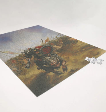 Warhammer The Old World Orc & Goblin Tribes 1000 Piece Jigsaw Puzzle