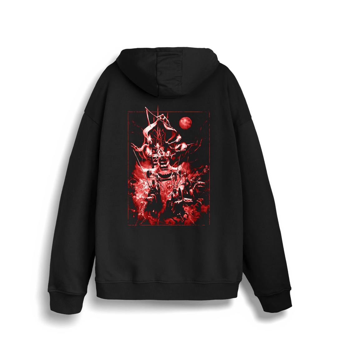 Black Printed Sweater