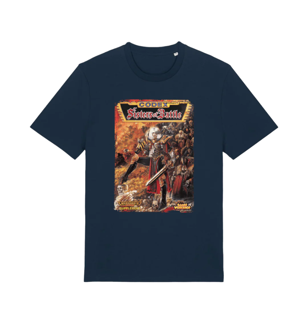 French Navy Printed T-shirt