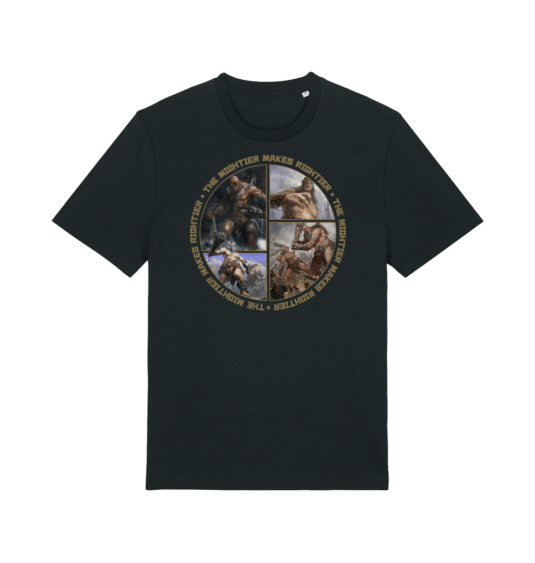 Black Printed T-shirt