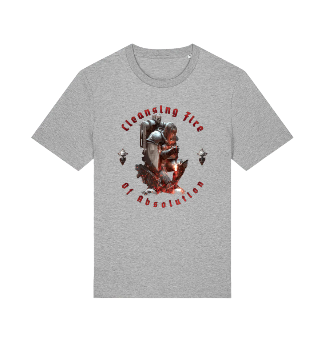 Heather Grey Printed T-shirt