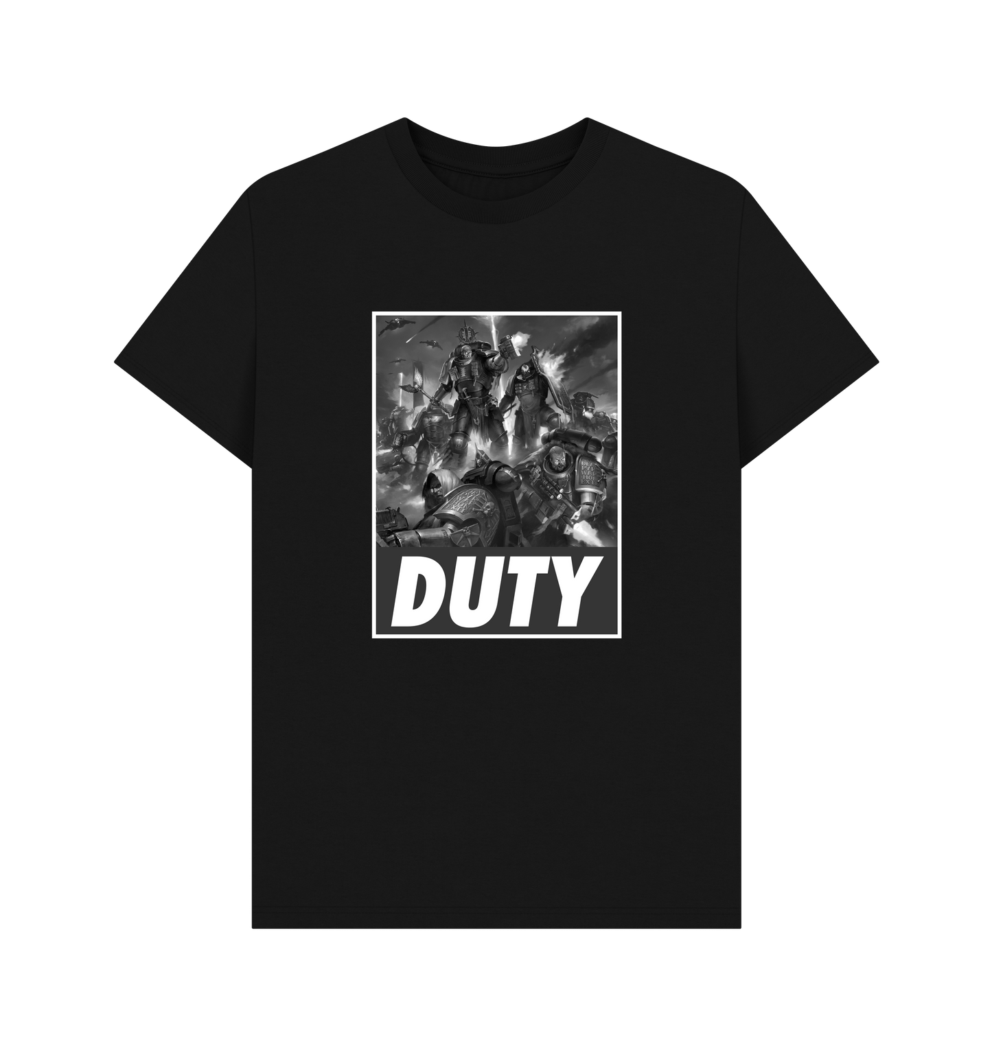 Black Deathwatch Duty T Shirt