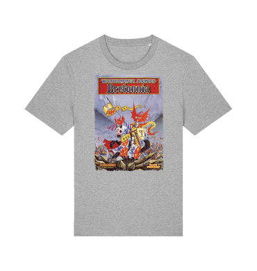 Heather Grey Printed T-shirt