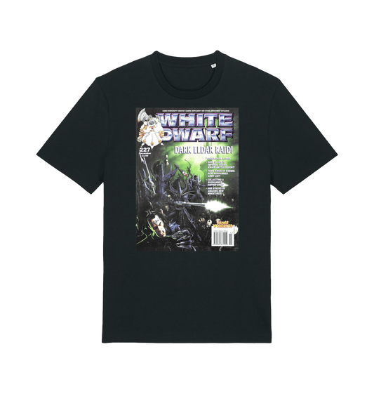 Black Printed T-shirt Front