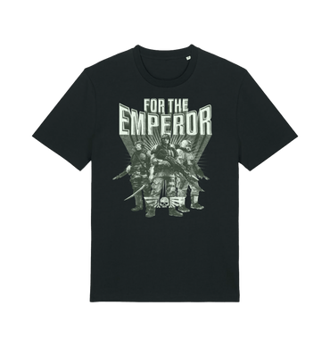 Black Printed T-shirt Front