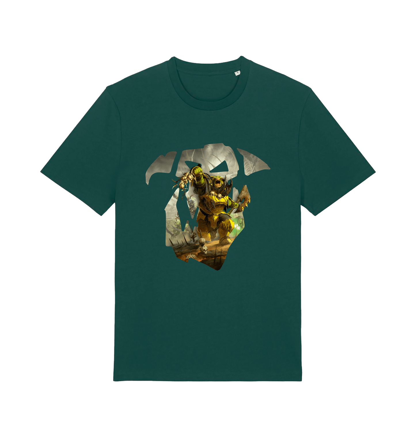 Glazed Green Premium Orruk Warclans Ironjawz Brute T Shirt