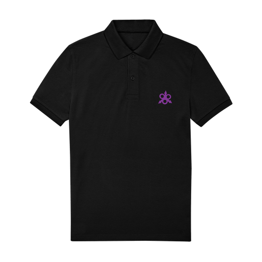 Black Polo Shirt Front