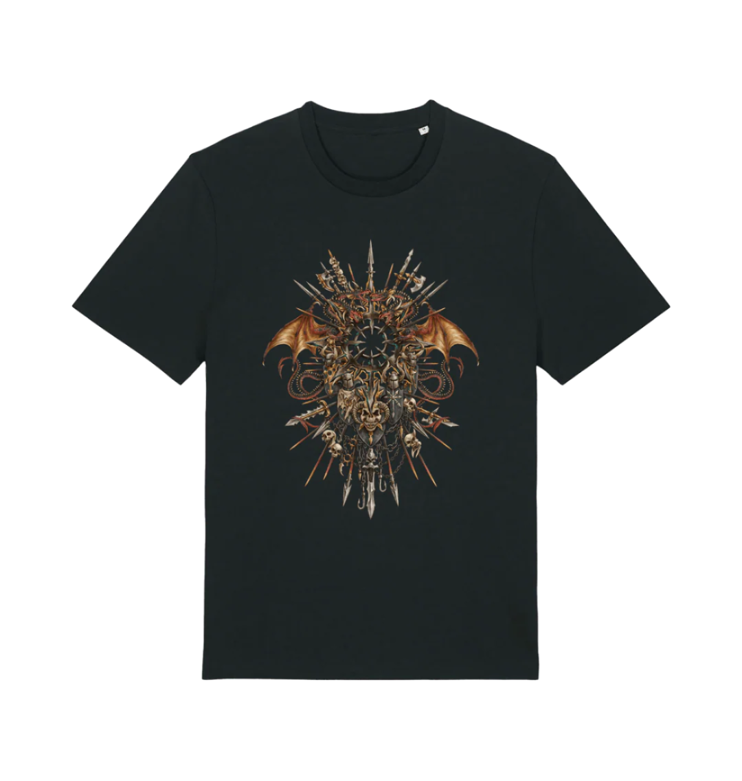 Black Printed T-shirt