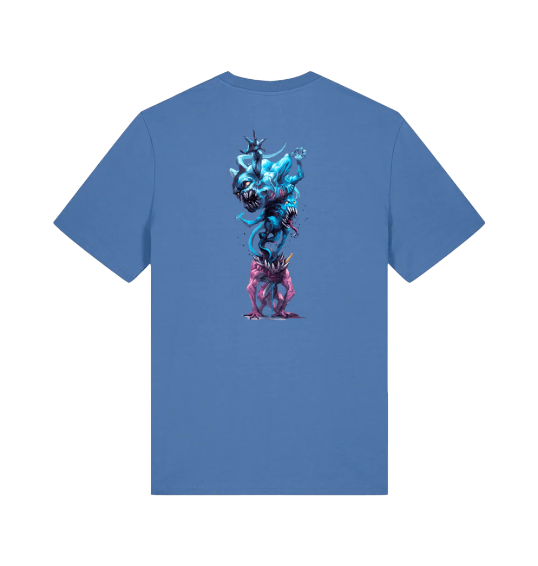 Bright Blue Printed T-shirt