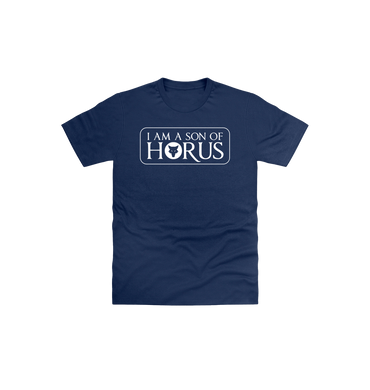 Navy Printed Kids T-Shirt