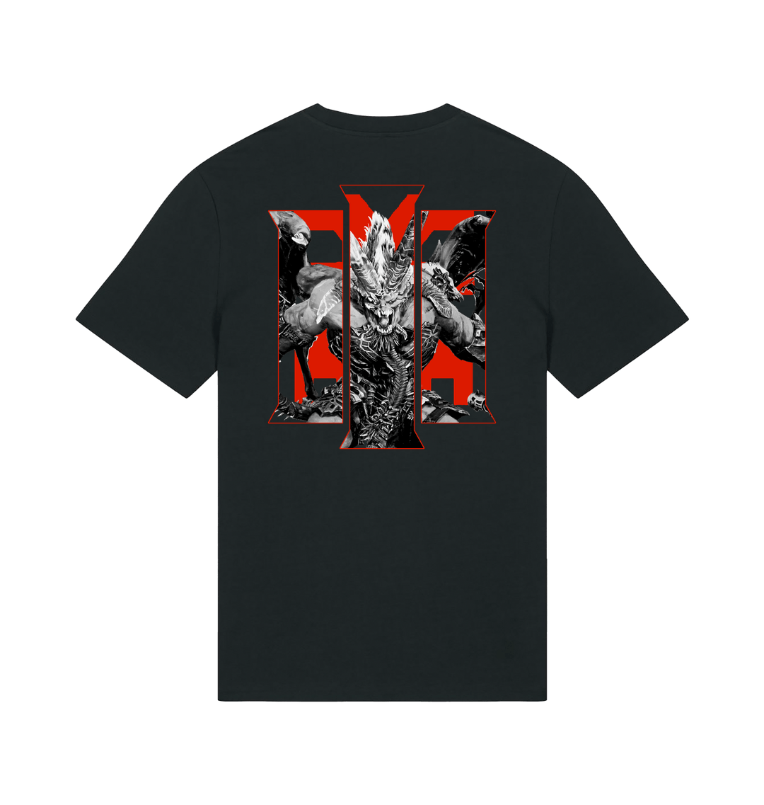 Black Printed T-shirt