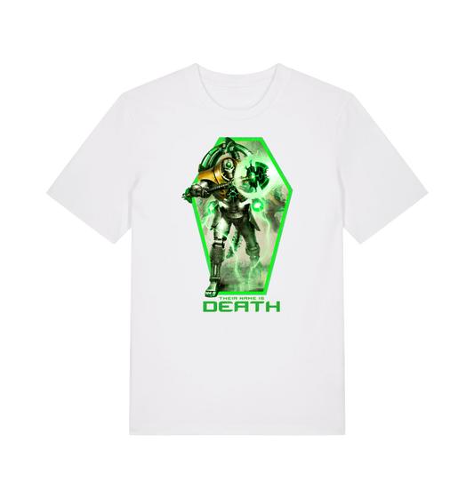 White Printed T-shirt Front