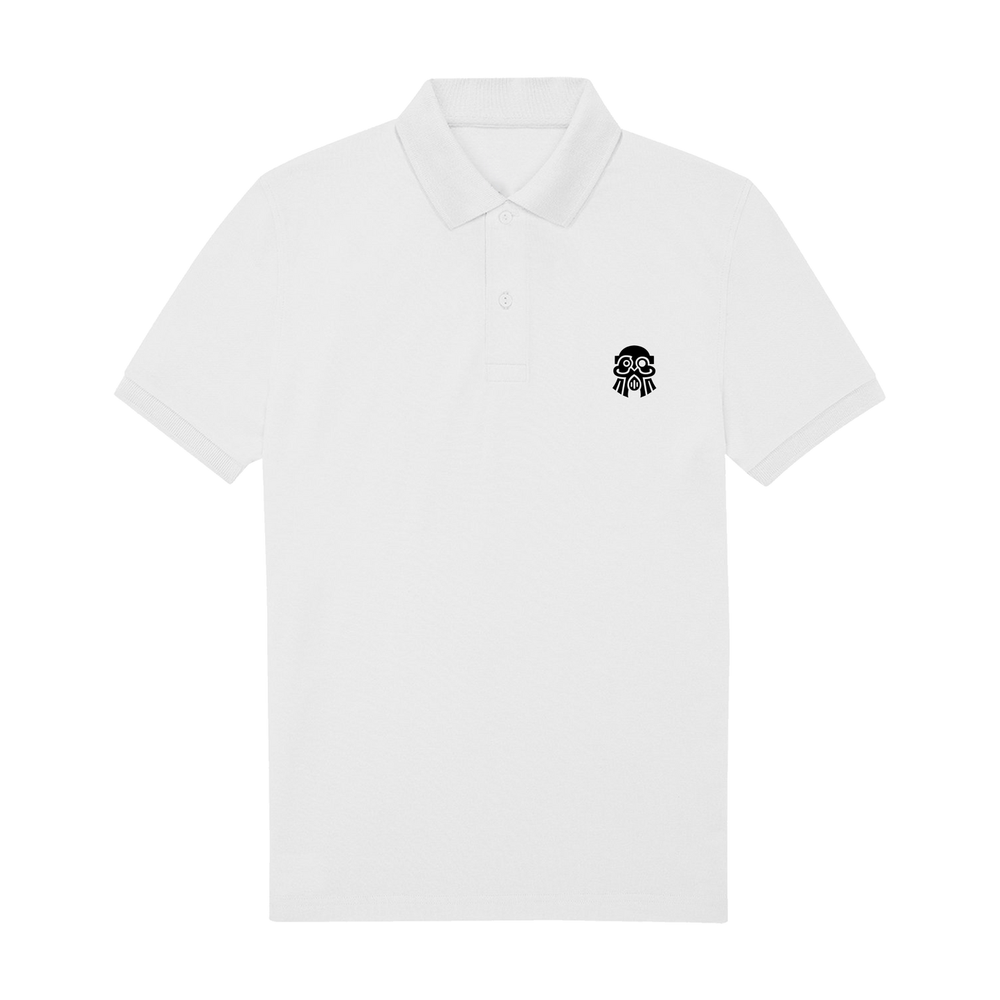 White Polo Shirt Front