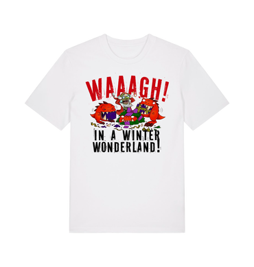 White Printed T-shirt Front