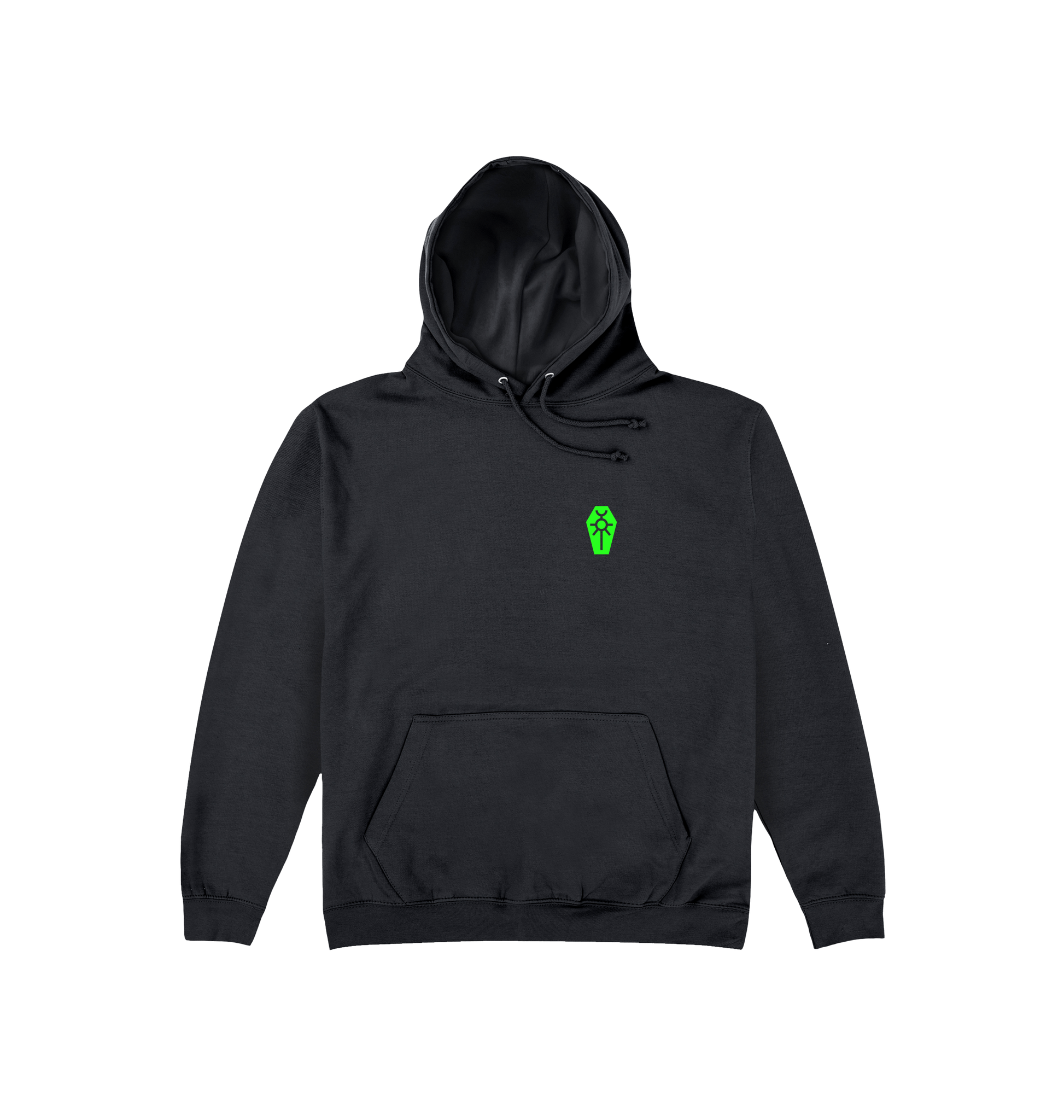 Jet Black Necrons Triarch Praetorians Hoodie