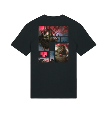 Black Printed T-shirt