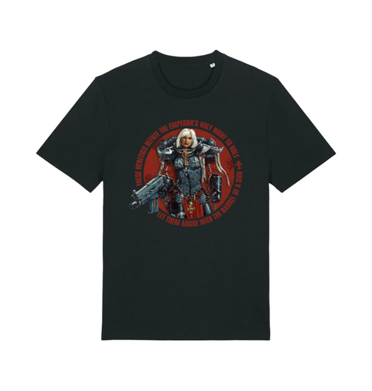 Black Printed T-shirt