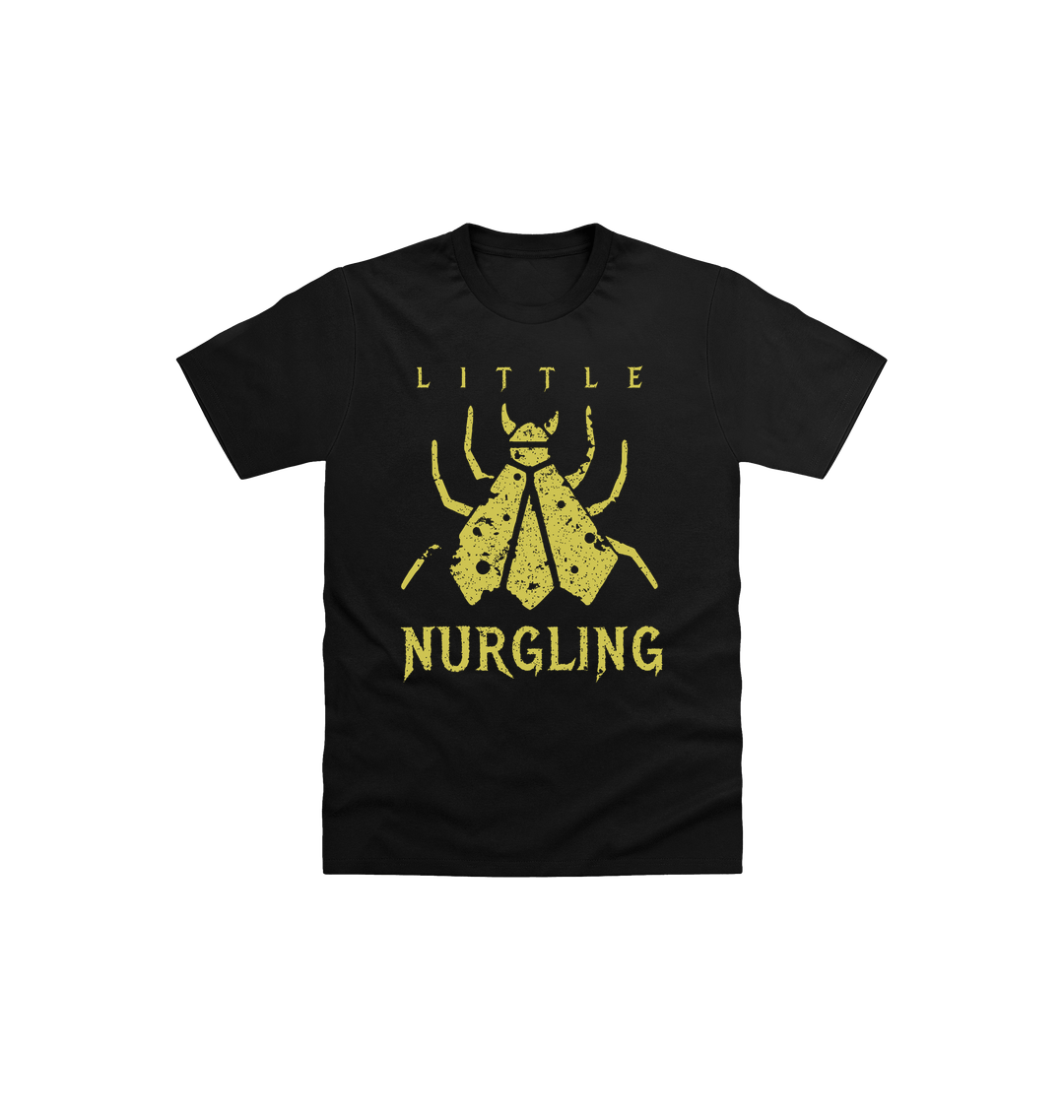 Black Printed Kids T-Shirt