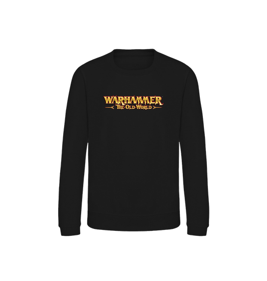 Deep Black Printed Sweater