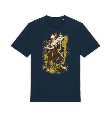 French Navy Printed T-shirt