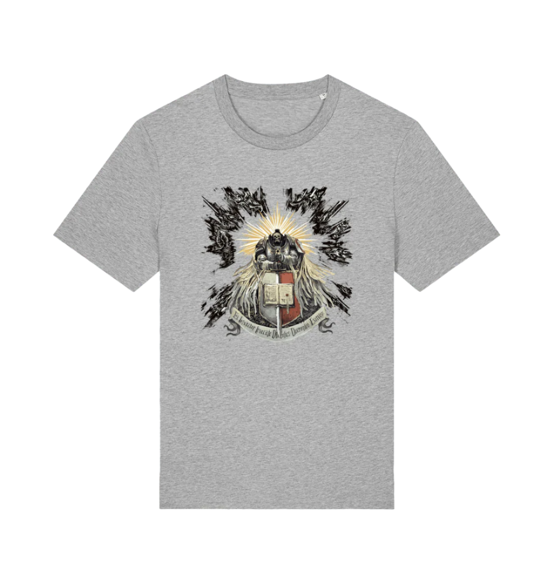 Heather Grey Printed T-shirt