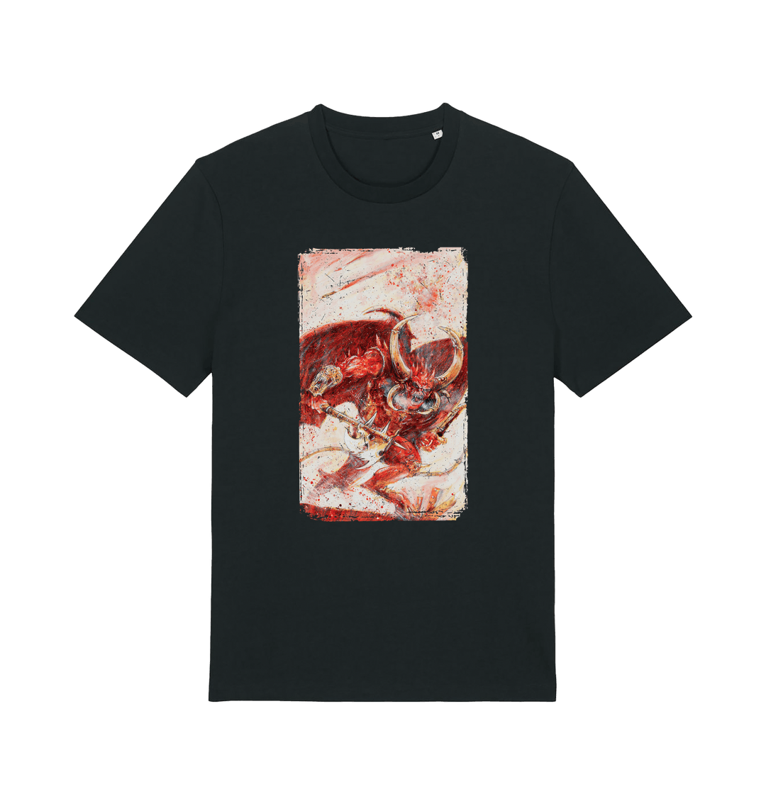 Black Printed T-shirt