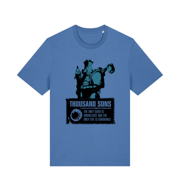 Bright Blue Printed T-shirt