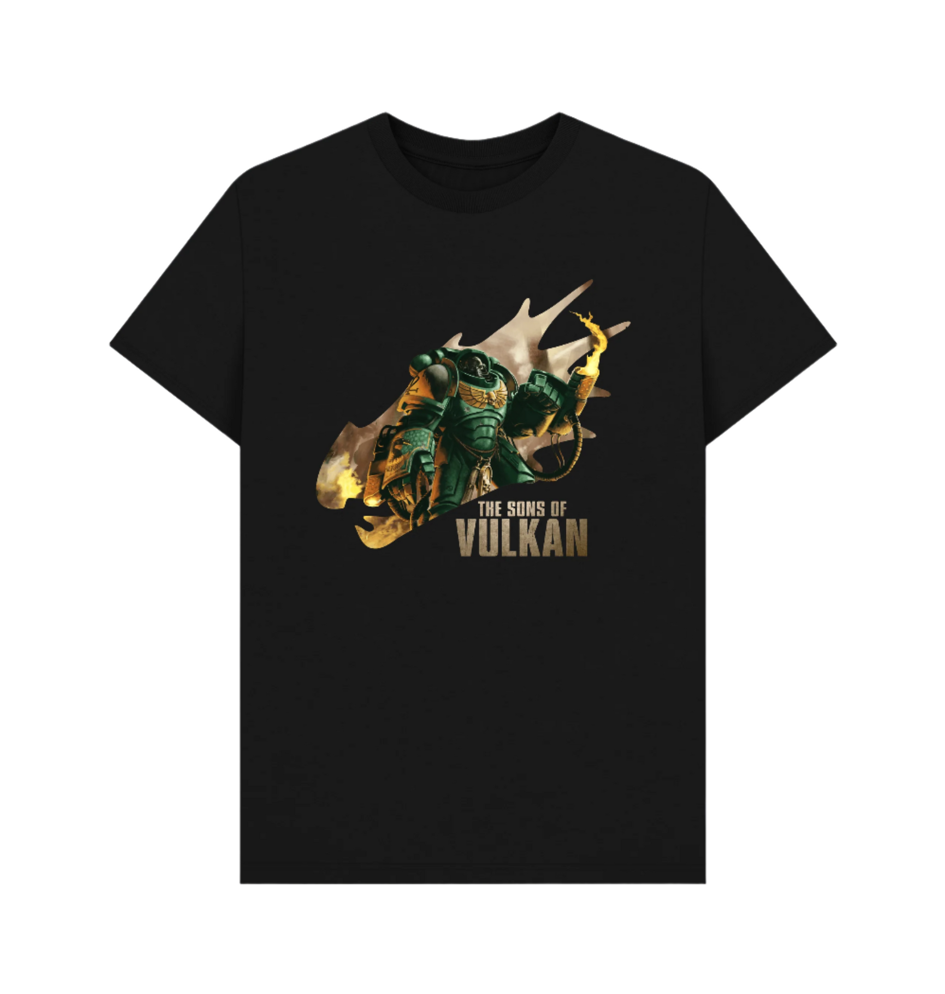 Black Premium Salamanders 'Sons of Vulkan' T Shirt