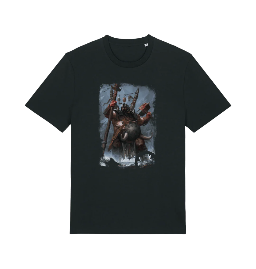 Black Printed T-shirt