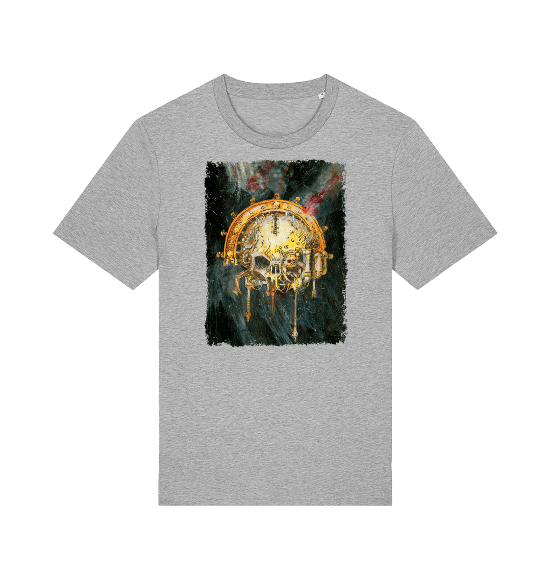 Heather Grey Printed T-shirt