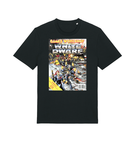 Black Printed T-shirt Front