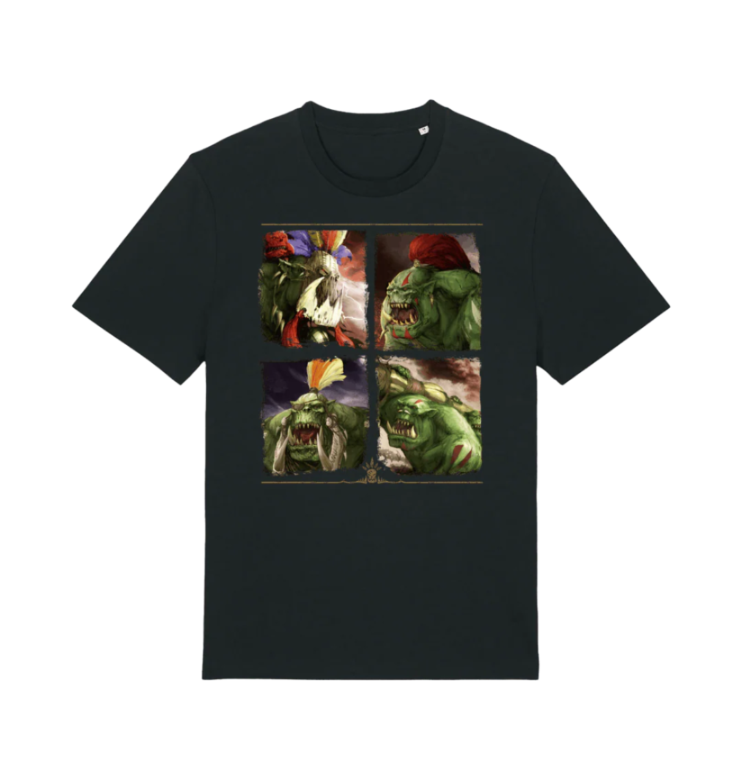Black Printed T-shirt
