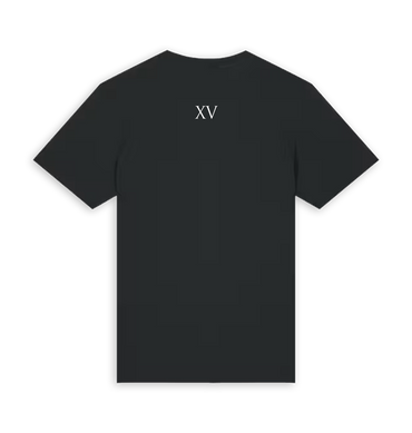 Black Printed T-shirt Back