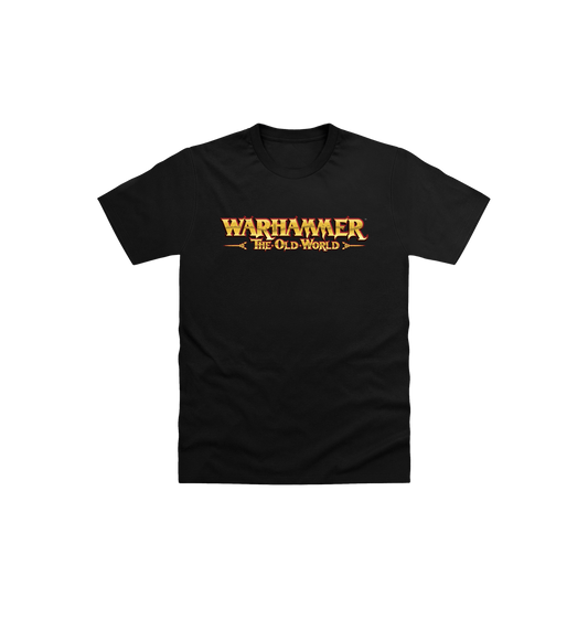 Black Printed Kids T-Shirt