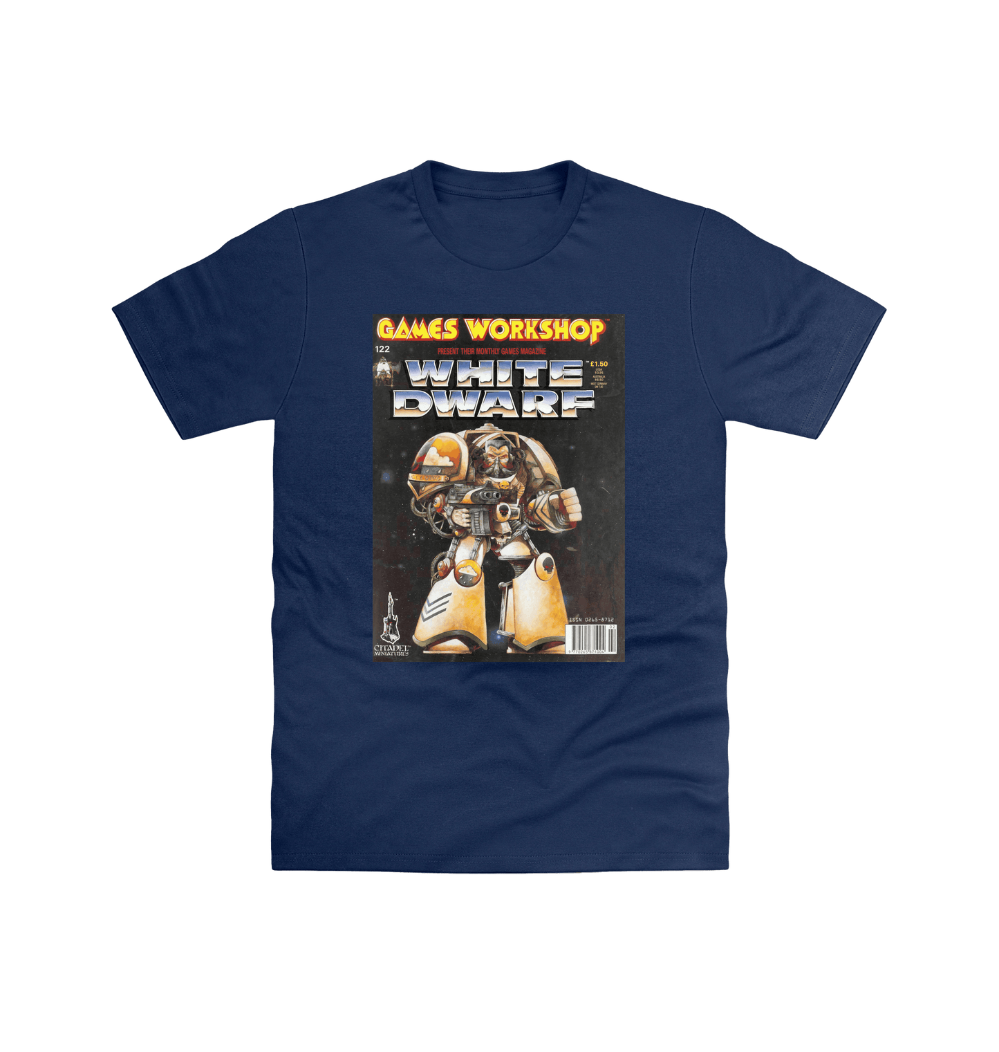 Navy Printed T-shirt