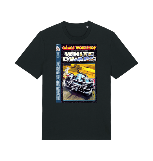 Black Printed T-shirt Front